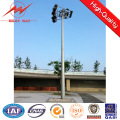 30m hohe Mast Pole 1.2ton Winde mit 15 * 2000W LED-Leuchten